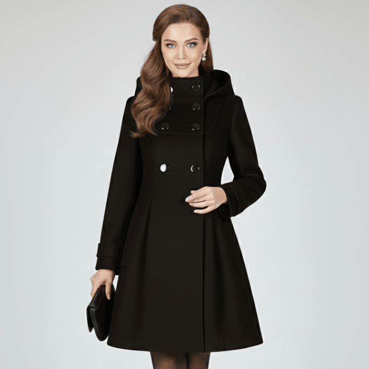 Regan | Women's Hooded Button-Front Parka