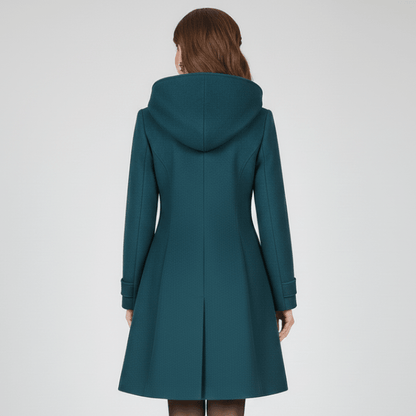 Regan | Women's Hooded Button-Front Parka
