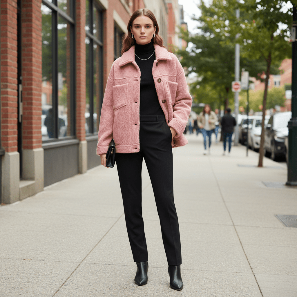 Bertha | Chaqueta holgada con botones y bolsillos para mujer