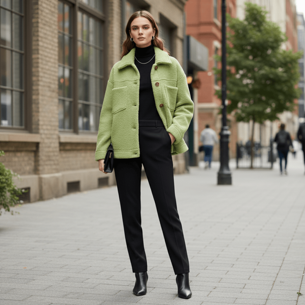 Bertha | Chaqueta holgada con botones y bolsillos para mujer