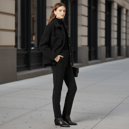 Bertha | Chaqueta holgada con botones y bolsillos para mujer