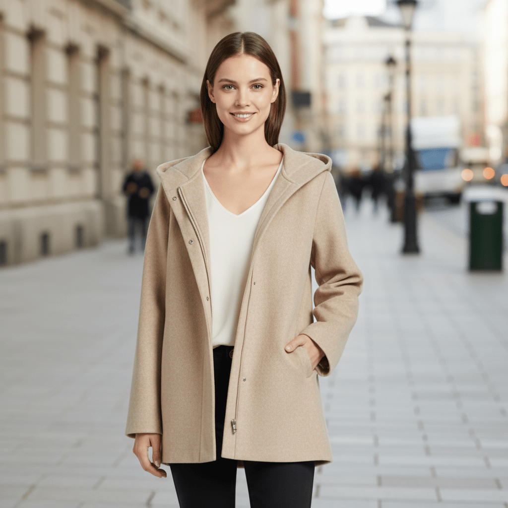 Aimee | Women's Hooded Parka Coat for Layering