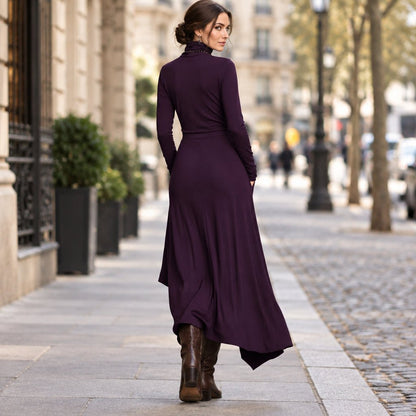 Ashly | Women's Asymmetric Maxi Evening Dress