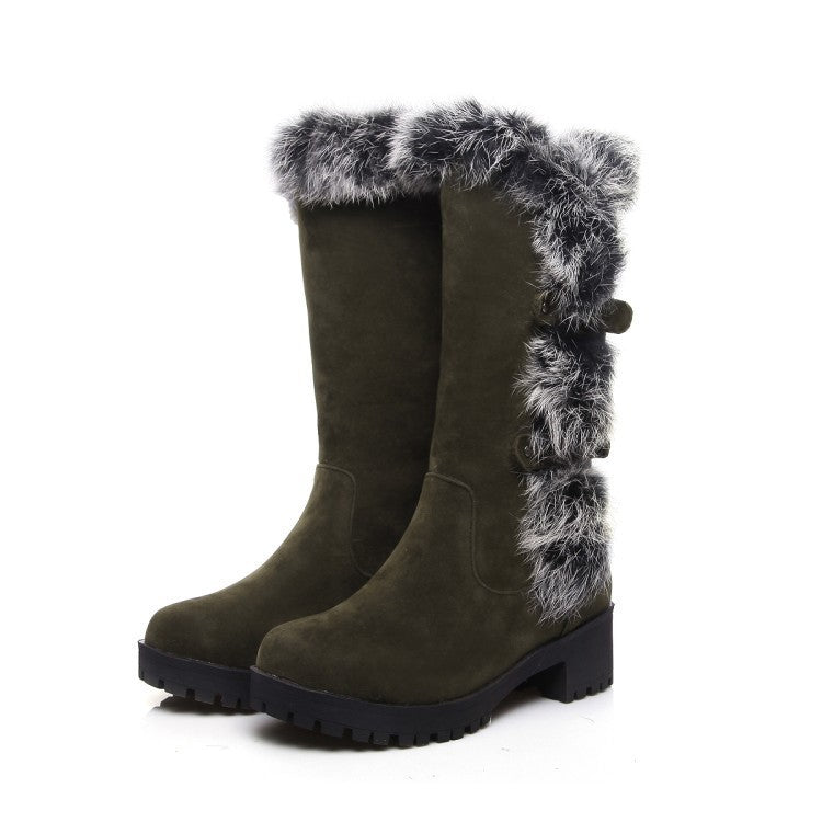 Emilie | Women's Mid-Calf Winter Walking Boots