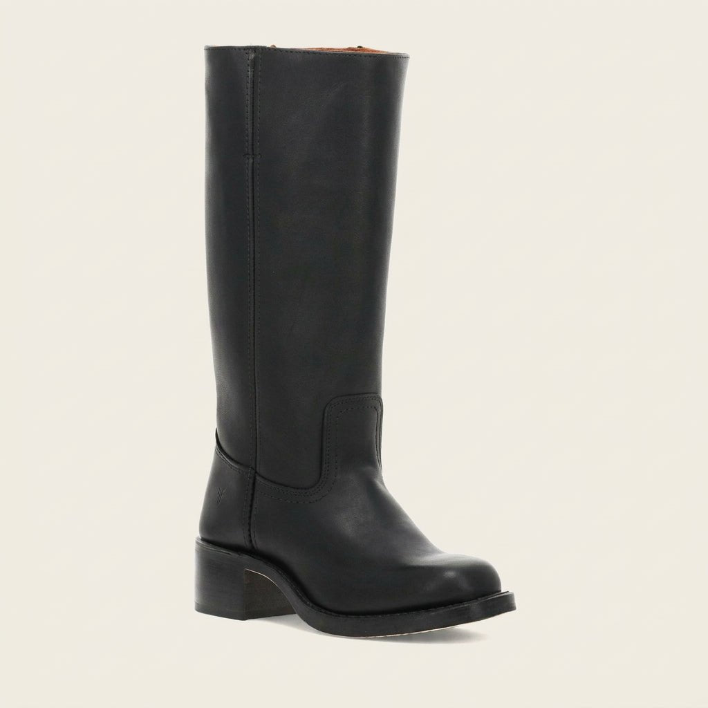 Shelbi | Damen-Winterstiefel aus Leder, mittelhoch