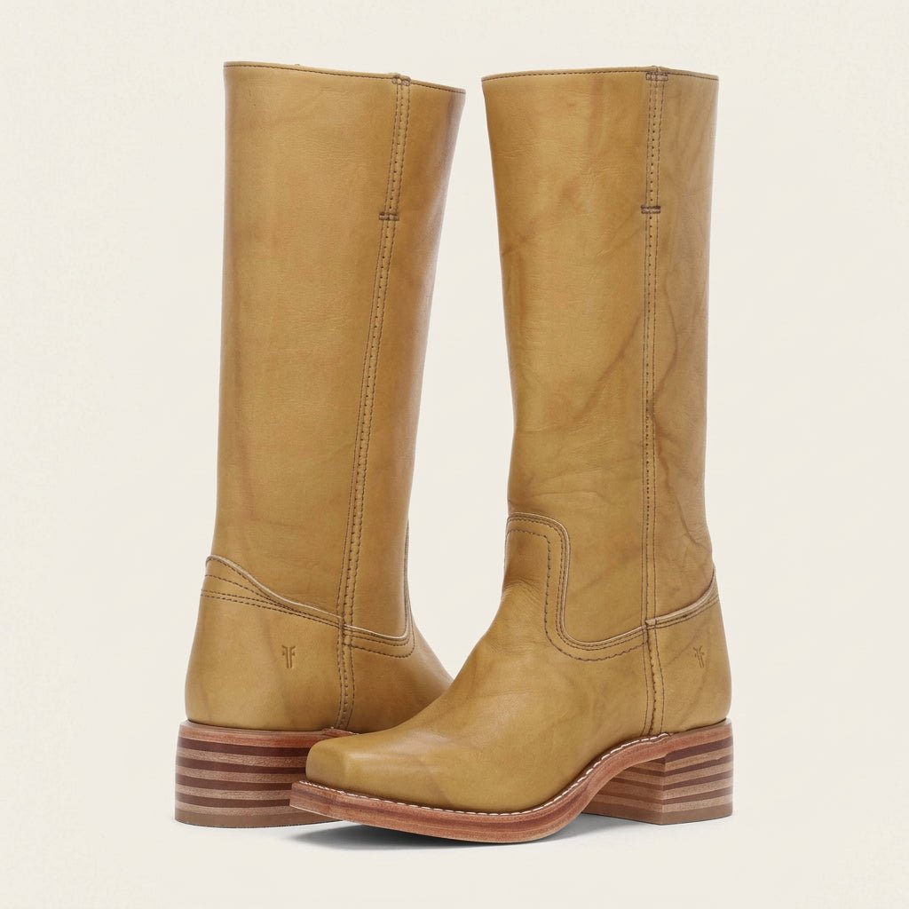 Shelbi | Damen-Winterstiefel aus Leder, mittelhoch