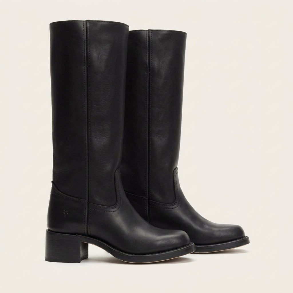 Shelbi | Damen-Winterstiefel aus Leder, mittelhoch