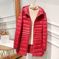 Julissa | Women's Quilted Hooded Longline Winter Puffer Coat