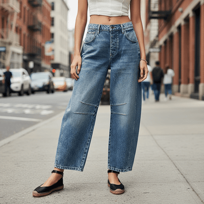 Thelma | Lässige Hose mit weitem Bein für Damen