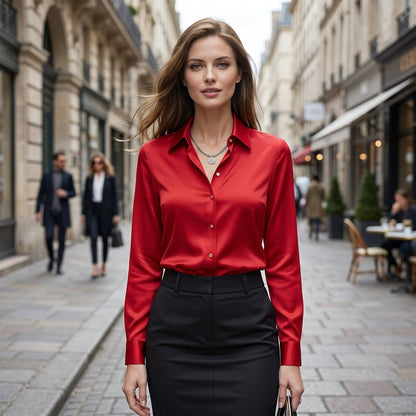 Martina | Women's Draped Evening Occasion Top