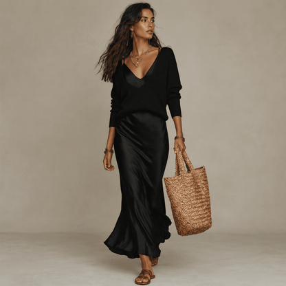 Krista | Women's Midi Dress and Jumper Set