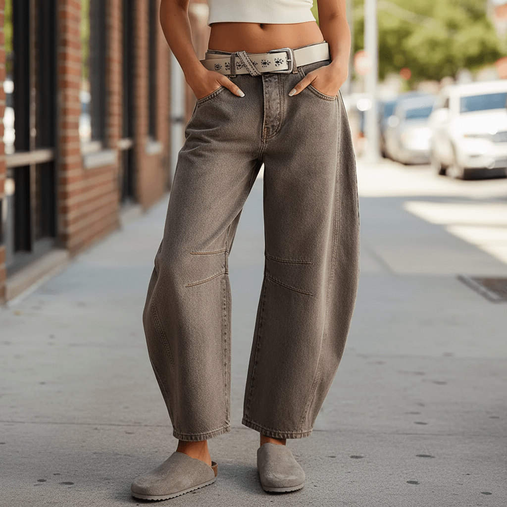 Thelma | Lässige Hose mit weitem Bein für Damen