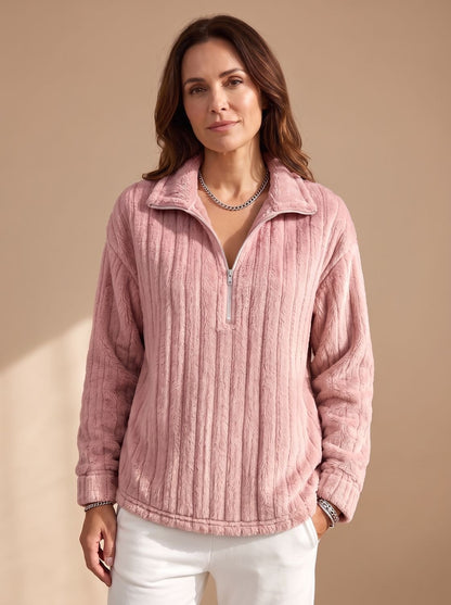 Dianna | Women's Quarter-Zip Knit Jumper
