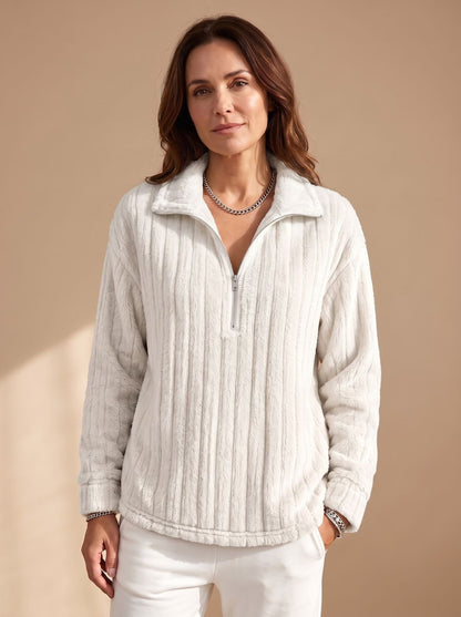 Dianna | Women's Quarter-Zip Knit Jumper