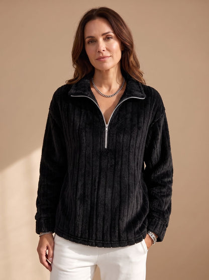Dianna | Women's Quarter-Zip Knit Jumper