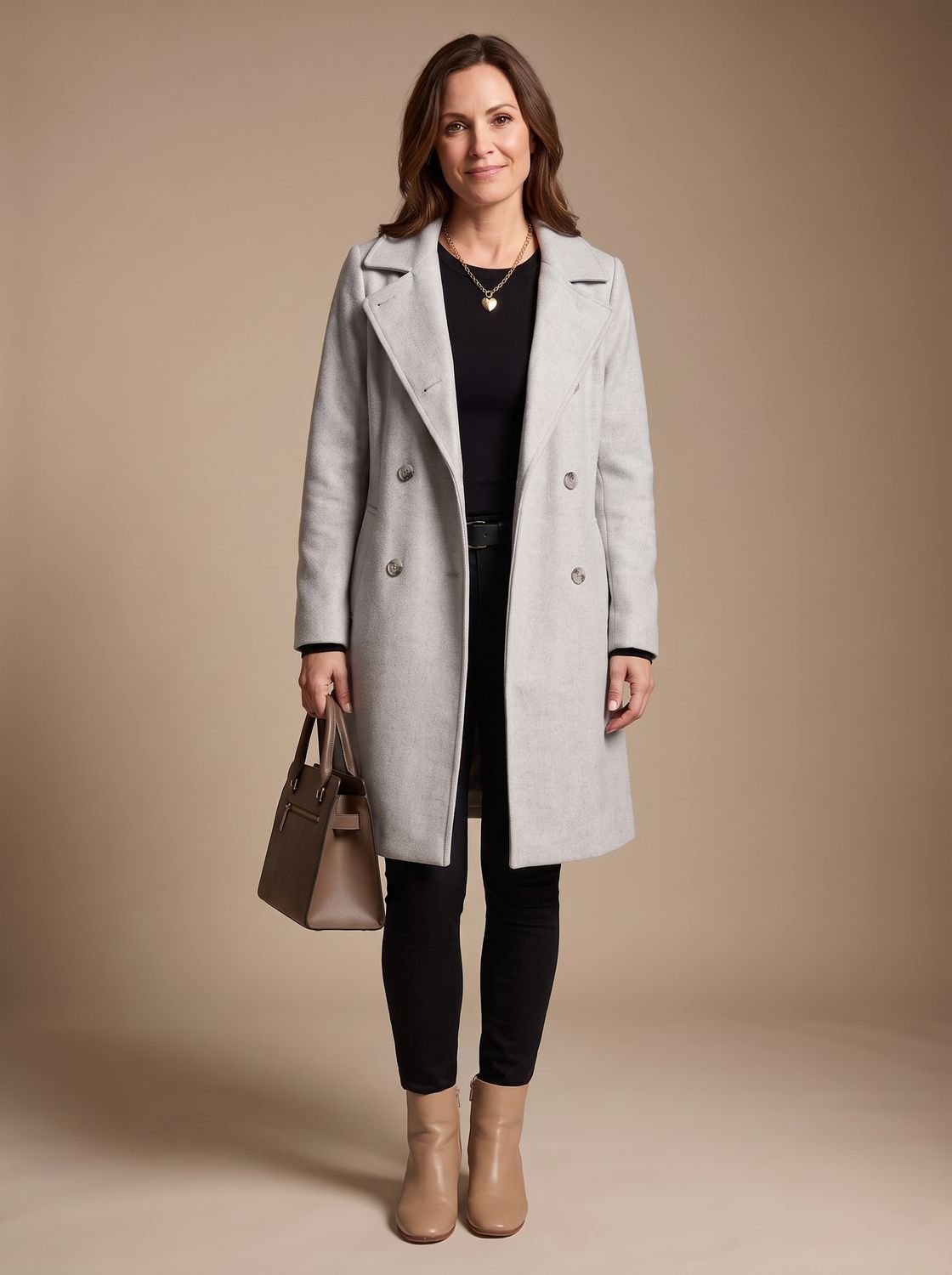 Yasmine | Women's Double-Breasted Tailored Coat