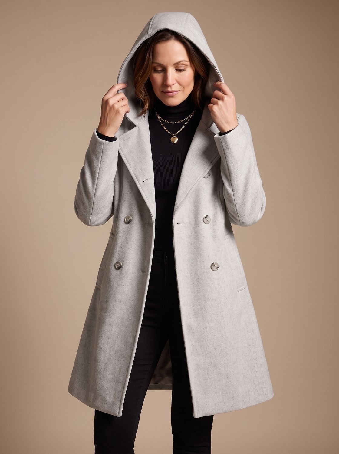 Yasmine | Women's Double-Breasted Tailored Coat
