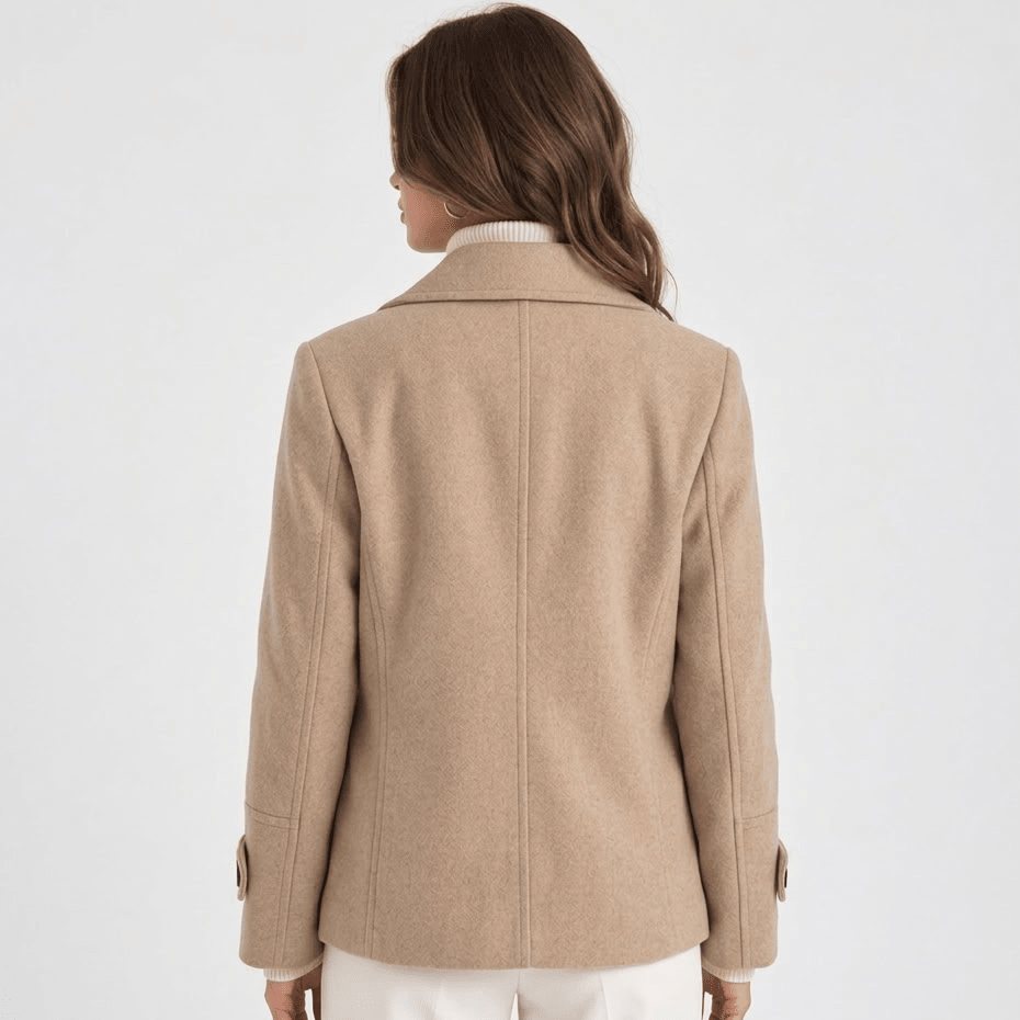 Marisela | Women's Double-Breasted Lapel Coat