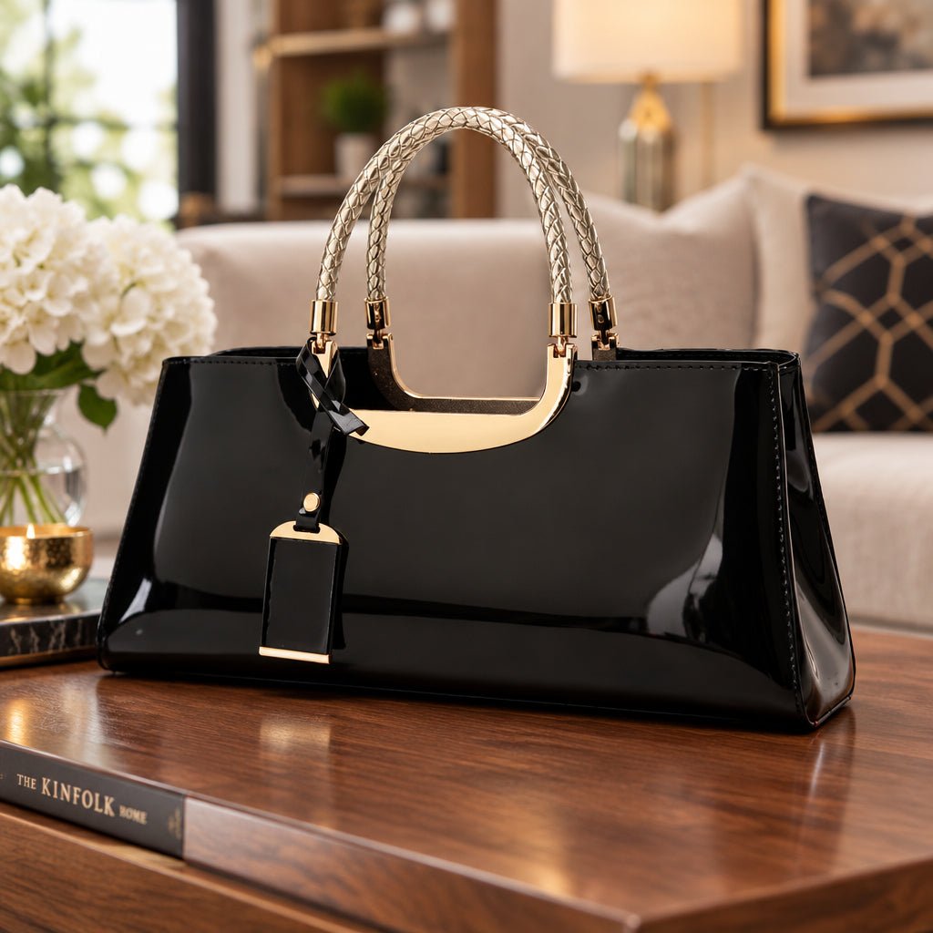Nyla | Women's High-Shine Statement Handbag