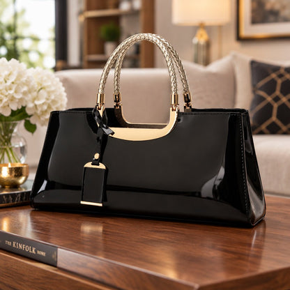 Nyla | Women's High-Shine Statement Handbag