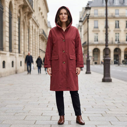 Teagan | Women's Structured Trench Style Coat
