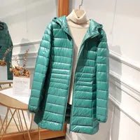 Julissa | Women's Quilted Hooded Longline Winter Puffer Coat