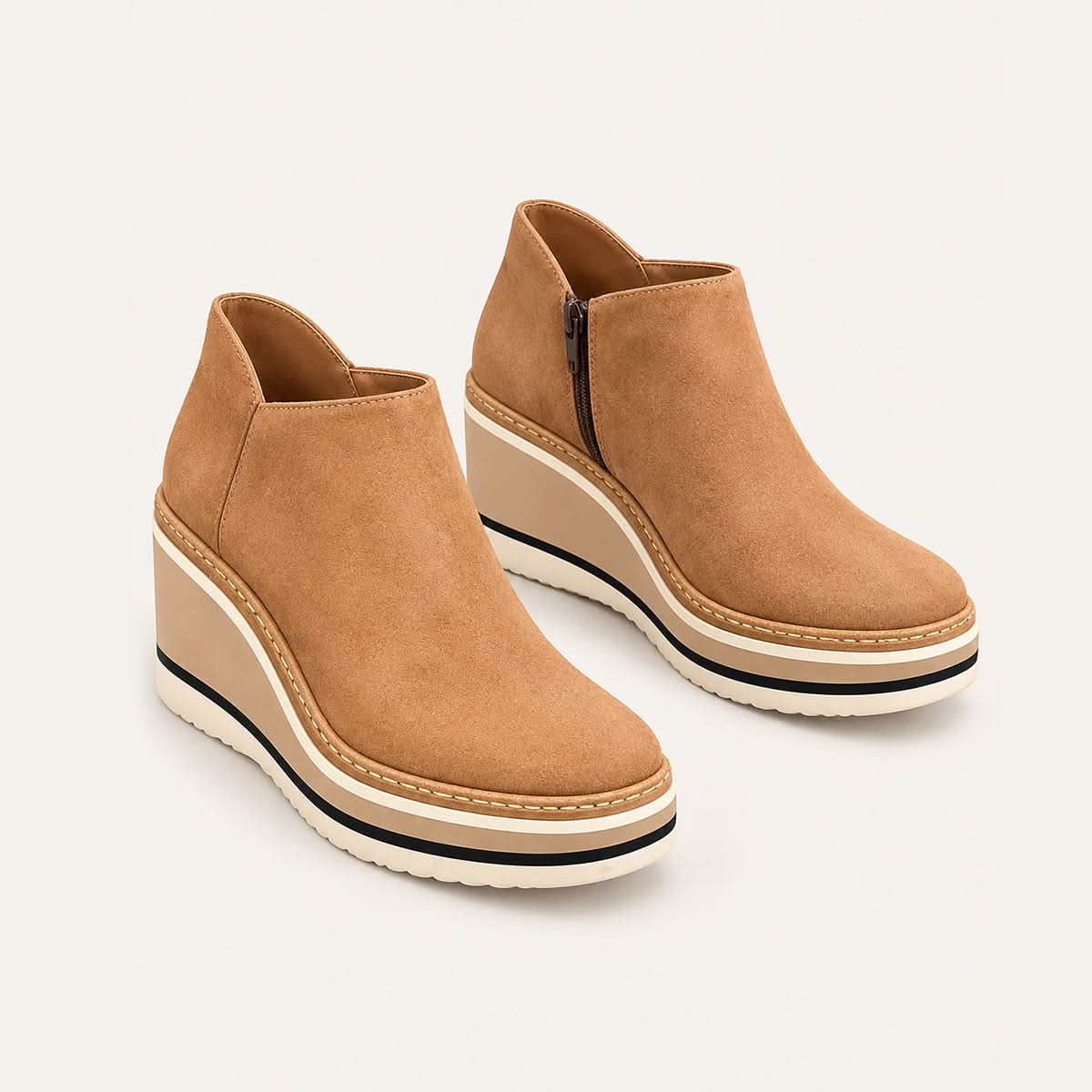 Jazlyn | Women's Platform Side-Zip Ankle Boots