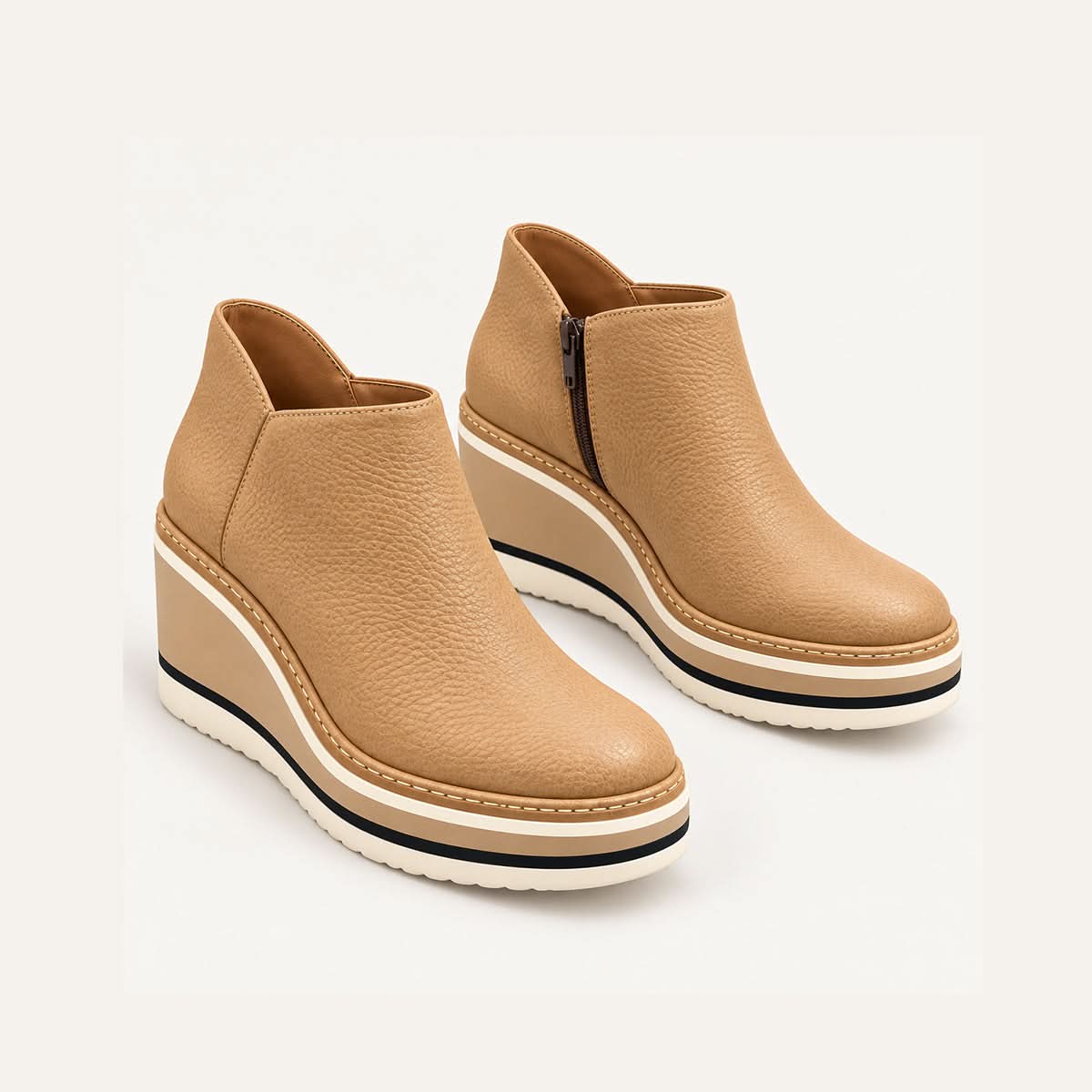 Jazlyn | Women's Platform Side-Zip Ankle Boots