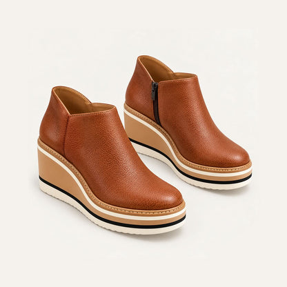Jazlyn | Women's Platform Side-Zip Ankle Boots