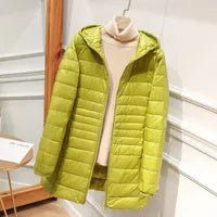 Julissa | Women's Quilted Hooded Longline Winter Puffer Coat
