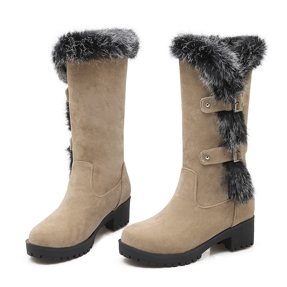 Emilie | Women's Mid-Calf Winter Walking Boots