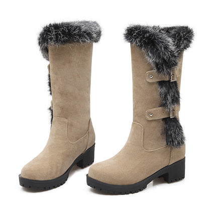 Emilie | Women's Mid-Calf Winter Walking Boots