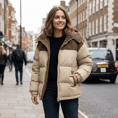 Fabiola | Women's Winter Hooded Puffer Jacket