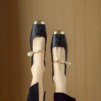 Blair | Zapatos cómodos de estilo vintage con correa para mujer