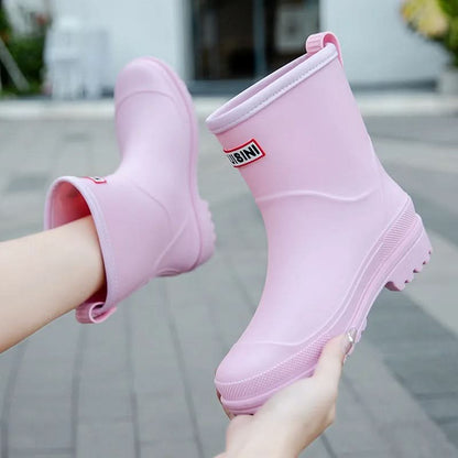 Tatum | Women's Mid-Calf Wet-Weather Rain Boots