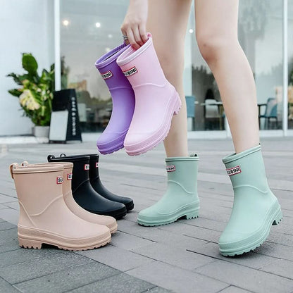 Tatum | Women's Mid-Calf Wet-Weather Rain Boots