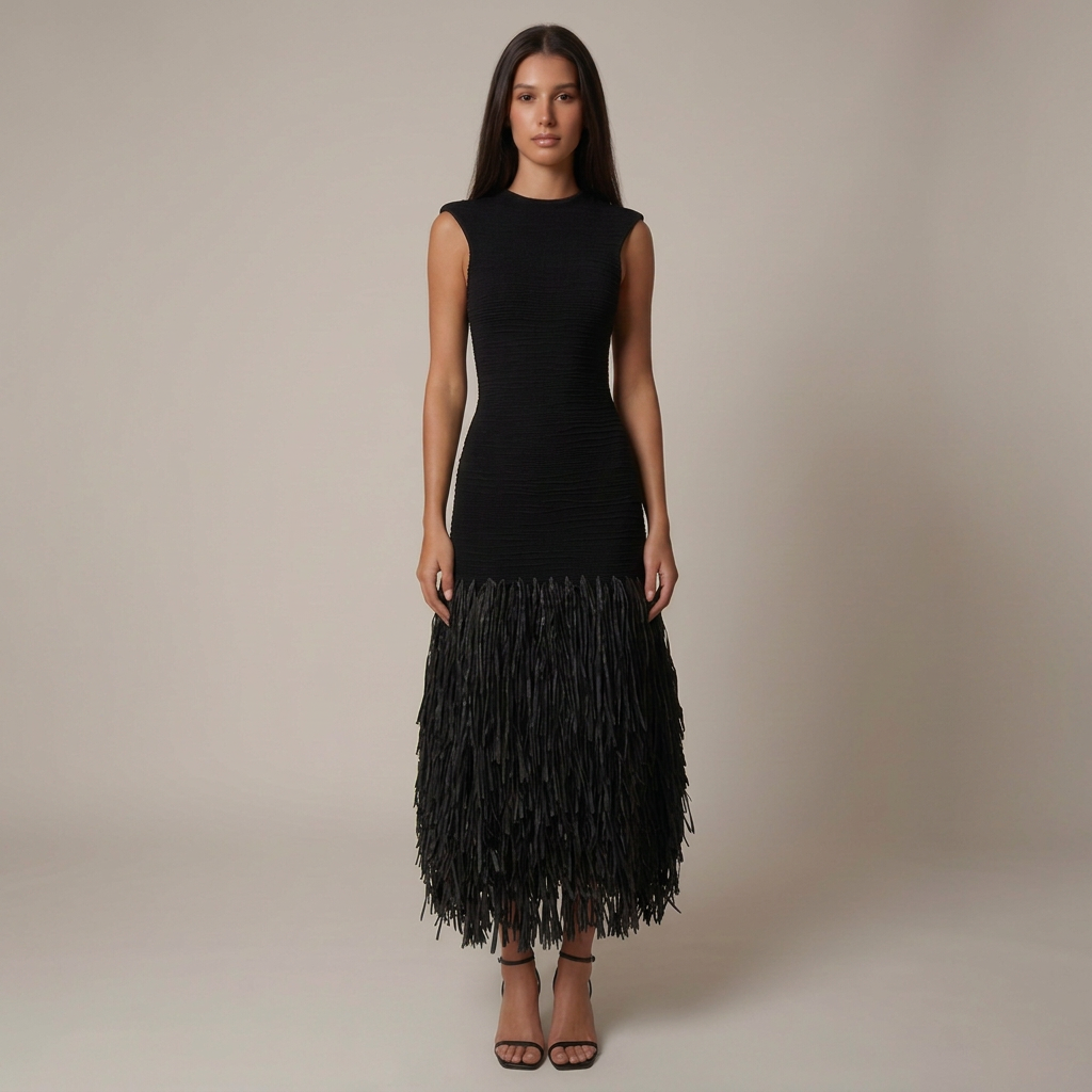 Nikita | Women's Statement Fringe Party Dress