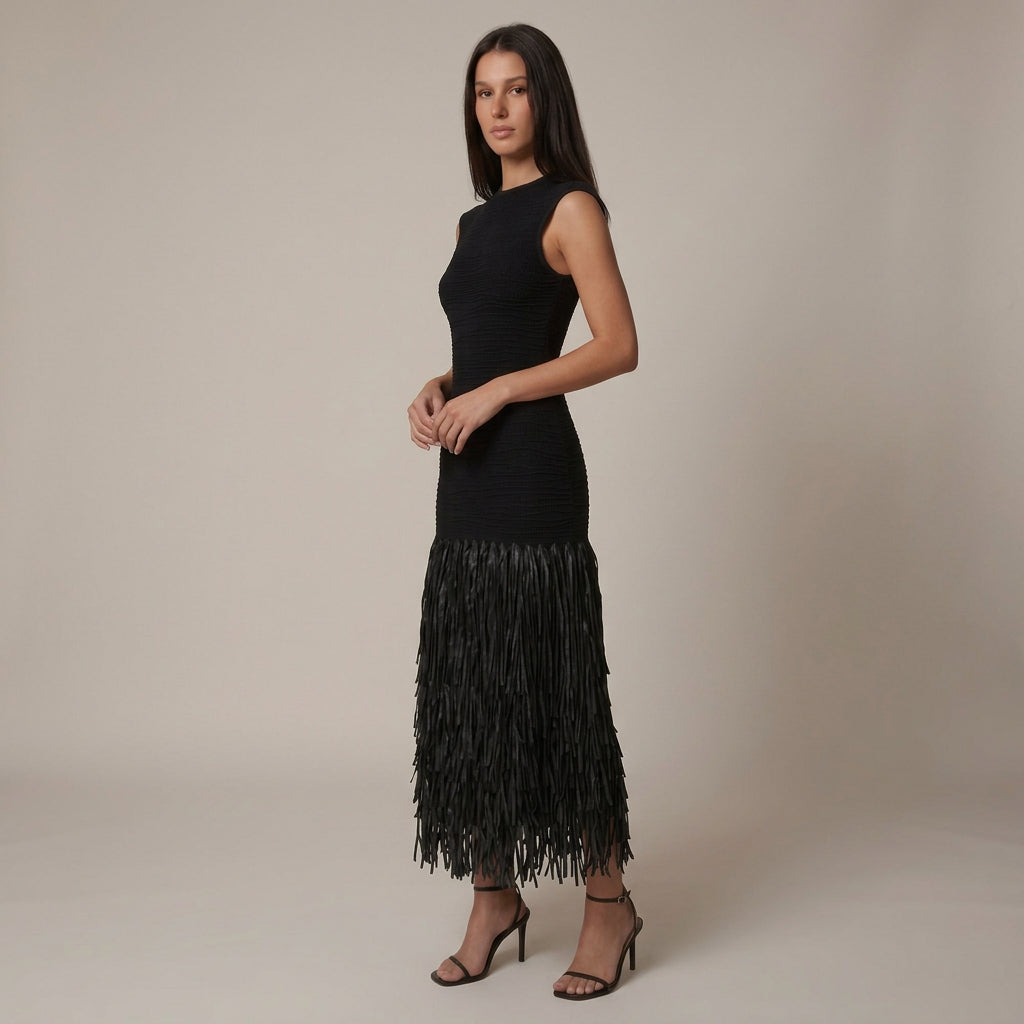 Nikita | Women's Statement Fringe Party Dress