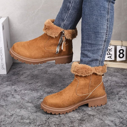Roxana | Women's Elegant Winter Ankle Boots with Warm Lining