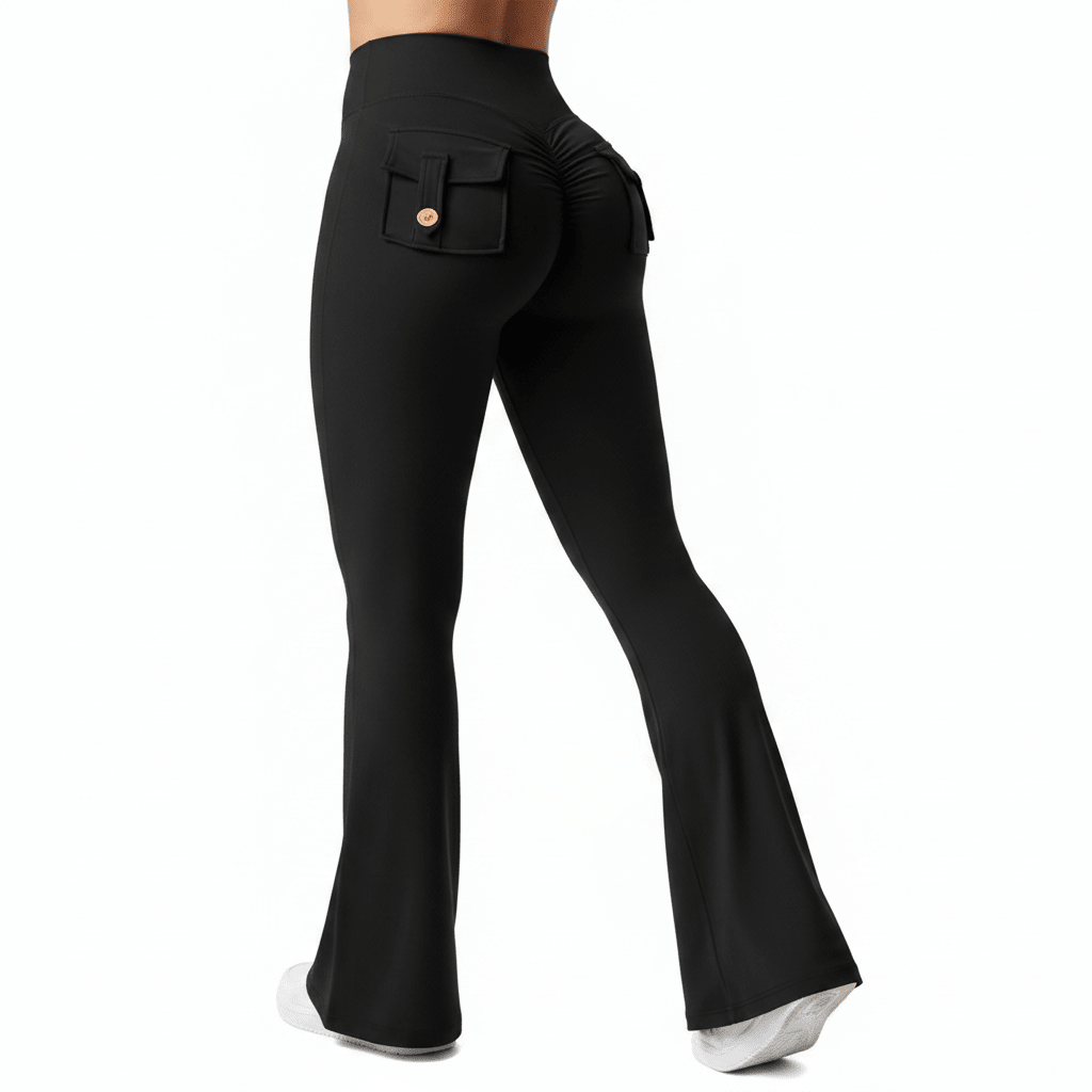 Courtney | Women's High Stretch Wide Leg Yoga Trousers with Pockets