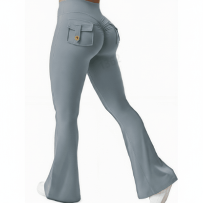 Courtney | Women's High Stretch Wide Leg Yoga Trousers with Pockets