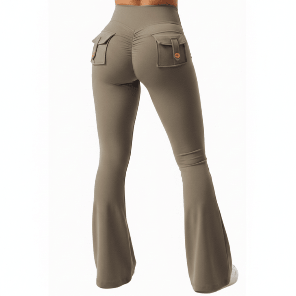 Courtney | Women's High Stretch Wide Leg Yoga Trousers with Pockets