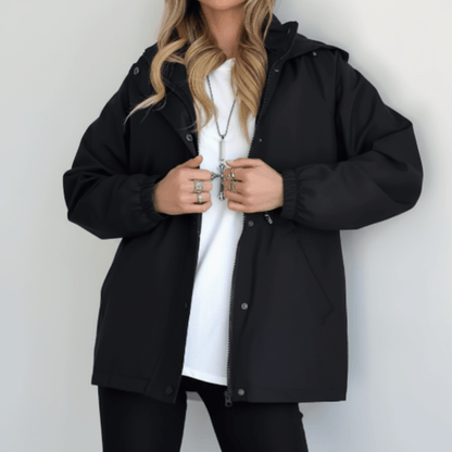 Breanna | Women's Long Hooded Softshell Jacket