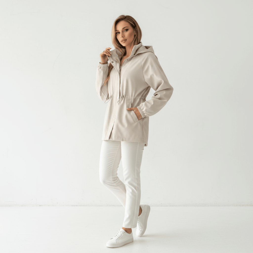 Breanna | Women's Long Hooded Softshell Jacket