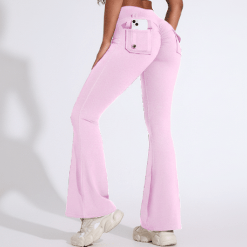 Courtney | Women's High Stretch Wide Leg Yoga Trousers with Pockets