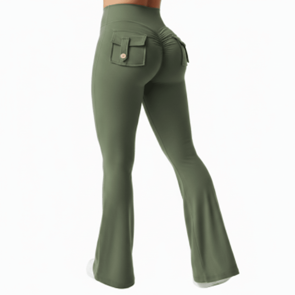 Courtney | Women's High Stretch Wide Leg Yoga Trousers with Pockets