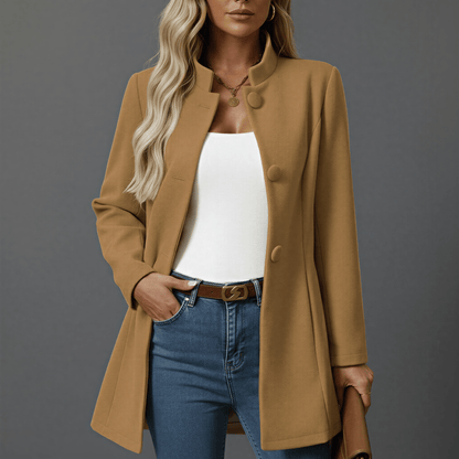 Mckenzie | Women's Cold-Weather A-Line Button Coat