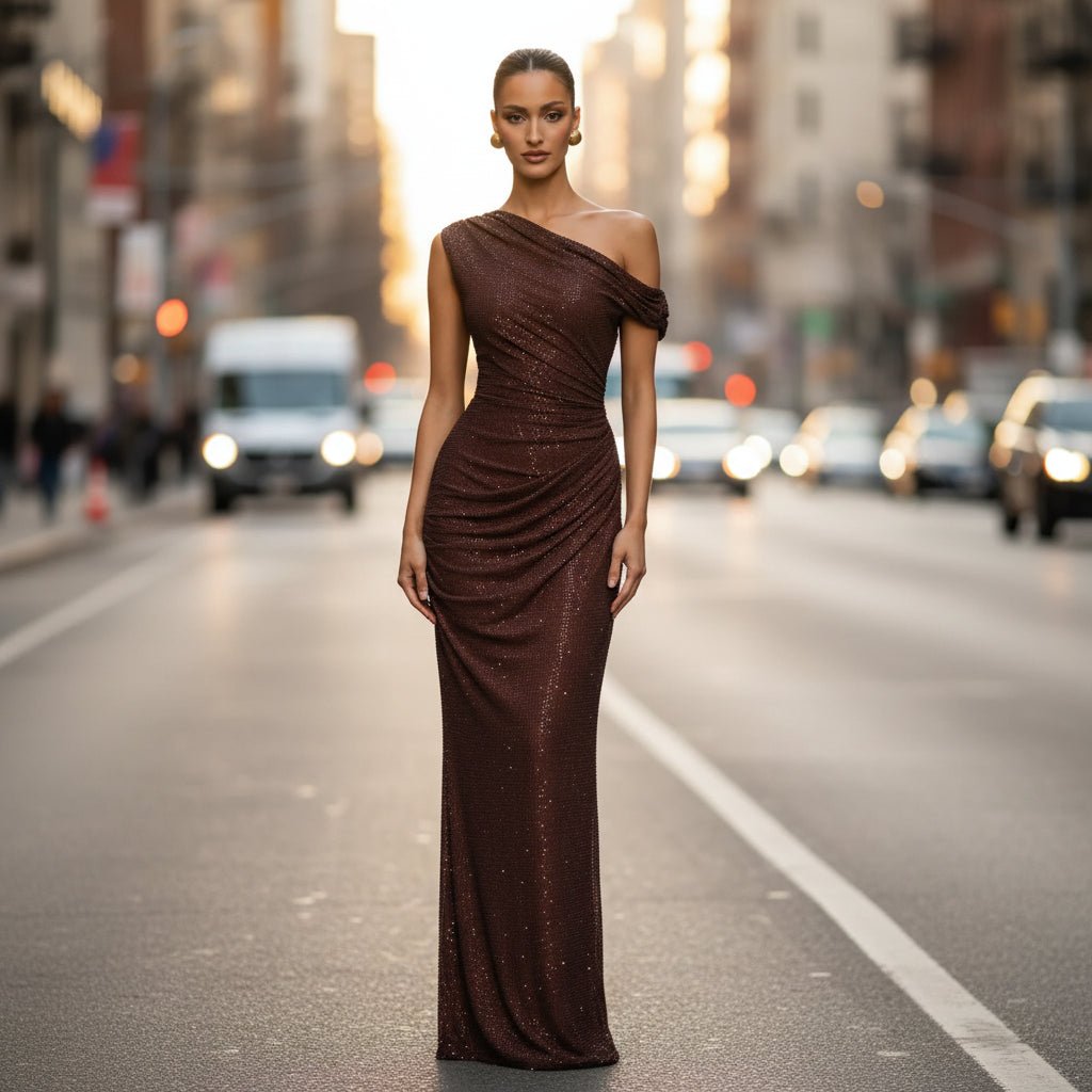 Yvonne | Women's Flattering Occasion Maxi Dress