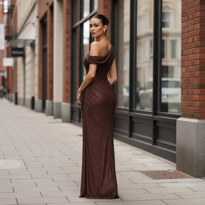 Yvonne | Women's Flattering Occasion Maxi Dress