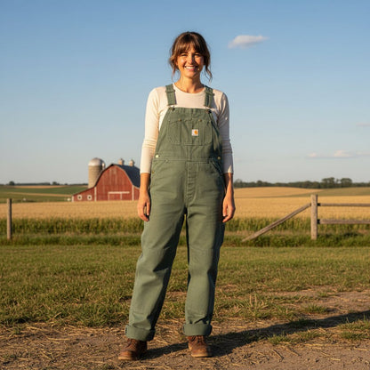 Cierra | Women's Straight-Leg Bib Dungarees